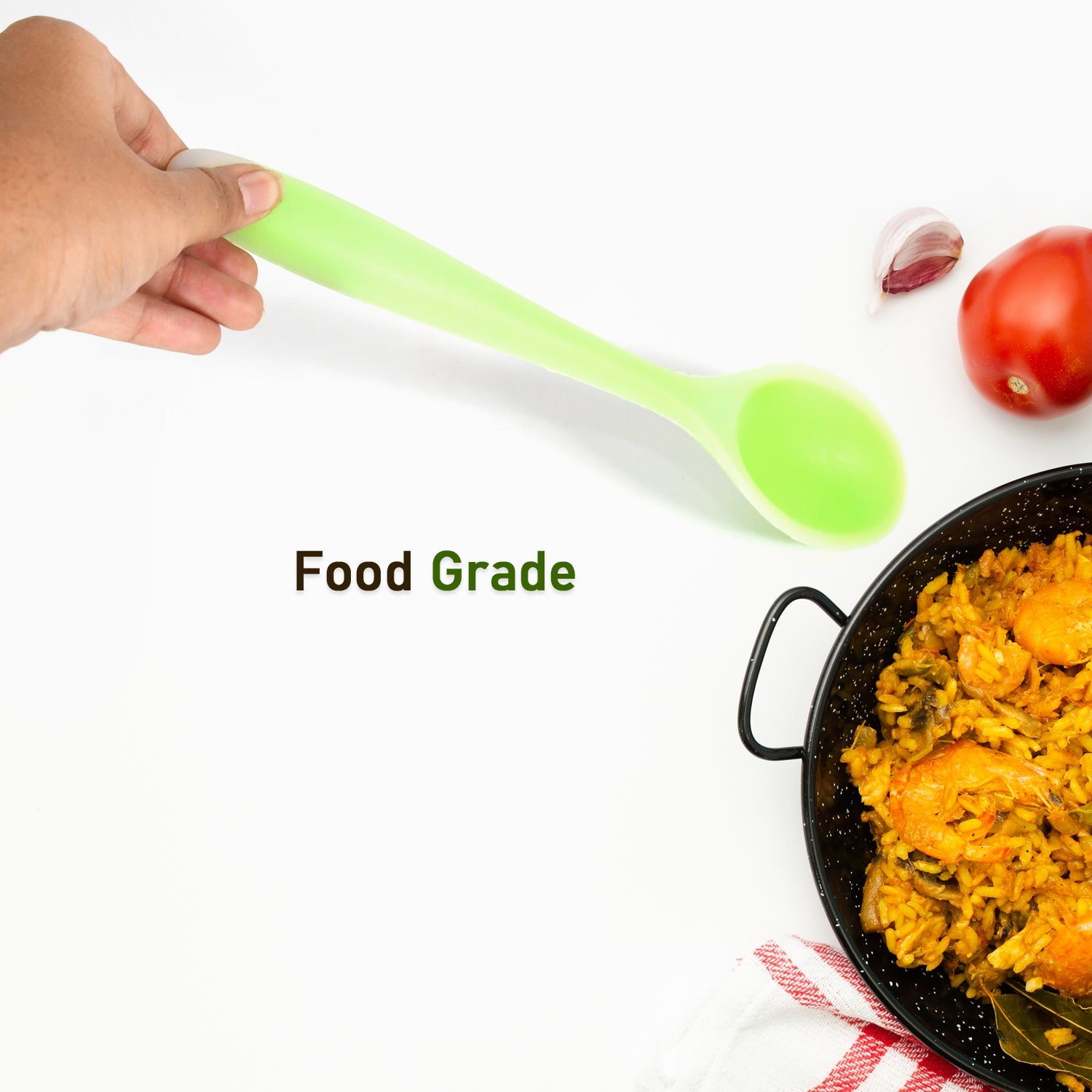 5652 Multipurpose Silicone Spoon, Silicone Basting Spoon Non-Stick Kitchen Utensils Household Gadgets Heat-Resistant Non Stick Spoons Kitchen Cookware Items For Cooking (1 pc / 27 Cm) 5652 Multipurpose Silicone Spoon, Silicone Basting Spoon Non-Stick Kitchen Utensils Household Gadgets Heat-Resistant Non Stick Spoons Kitchen Cookware Items For Cooking (1 pc / 27 Cm)